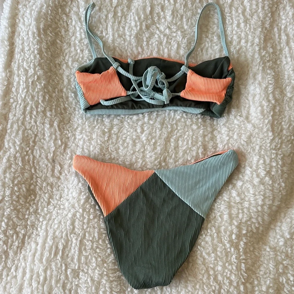 Reef Colorblock Bikini Set - Picture 2 of 3